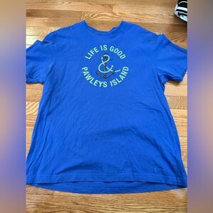 Life is Good Anchor Tshirt
